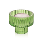 7CM GREEN GLASS TEALIGHT HOLDER